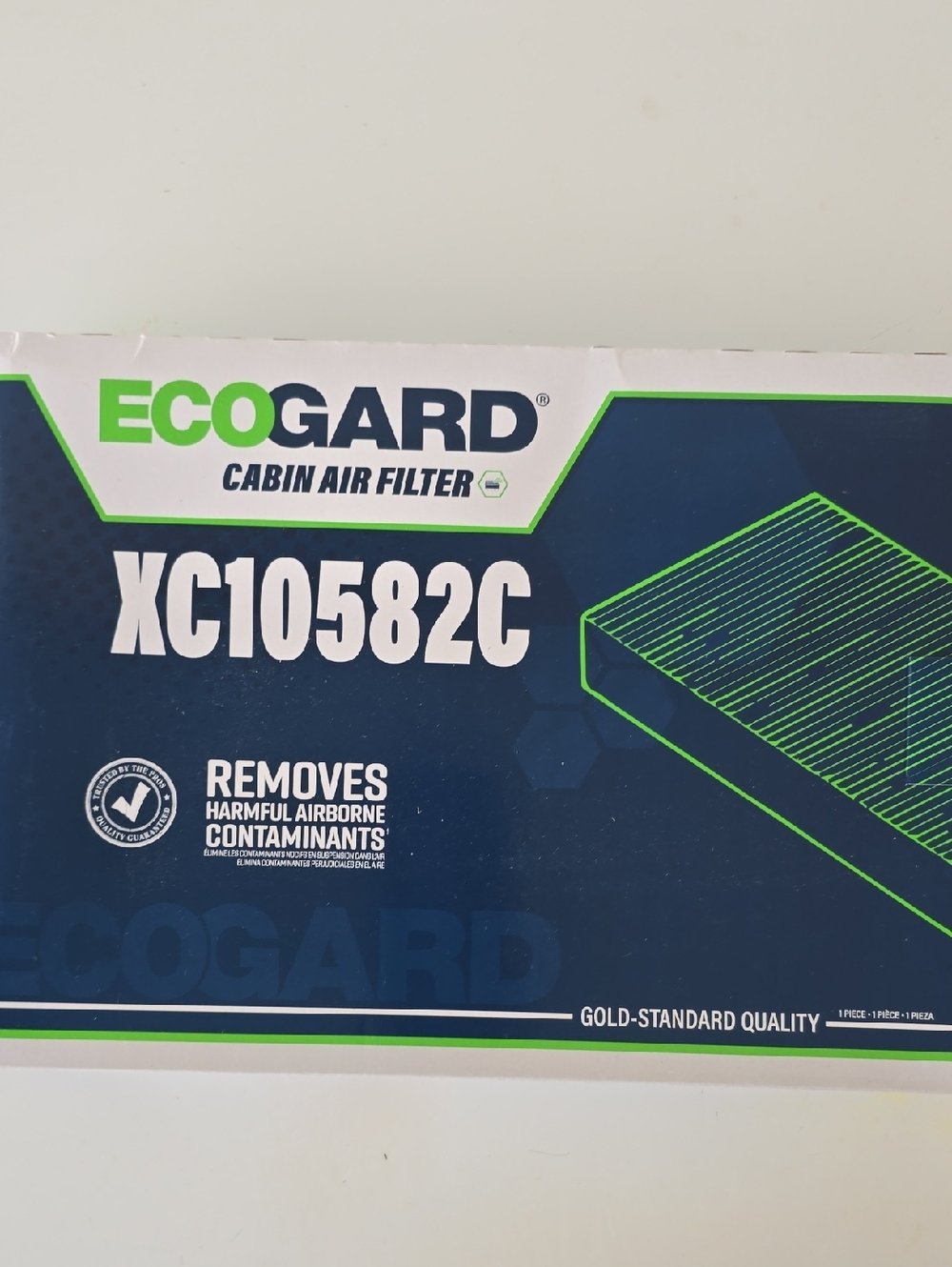 XC10582C Cabin Air Filter - Blue/Green